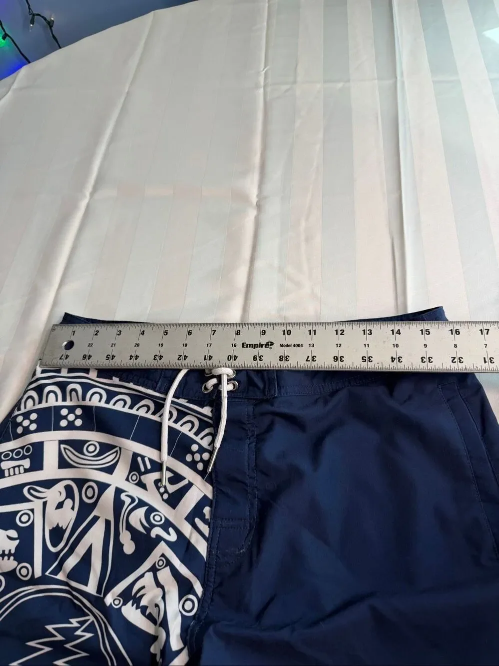 SEC 119 Grateful Dead Steal Your Face Navy Blue Swim Trunks Men’s Size 32